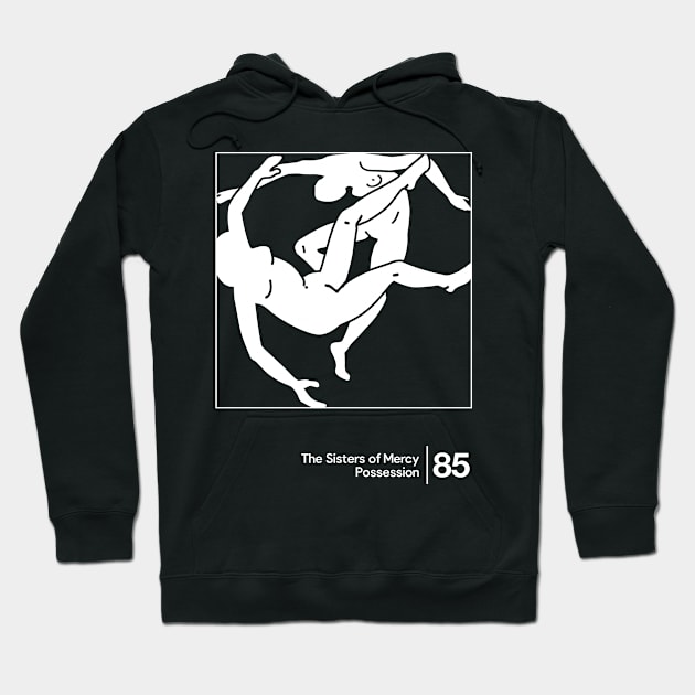 The Sisters Of Mercy - Possession / Minimalist Style Graphic Artwork Design Hoodie by saudade